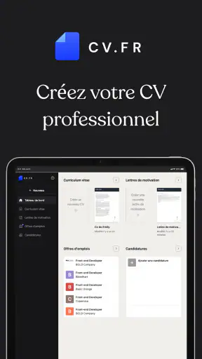CV.fr : CV designer en ligne screenshot 11
