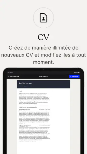 CV.fr : CV designer en ligne screenshot 7