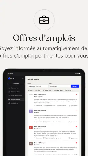 CV.fr : CV designer en ligne screenshot 9