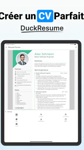 CV Gratuit Français - Faire CV screenshot 9