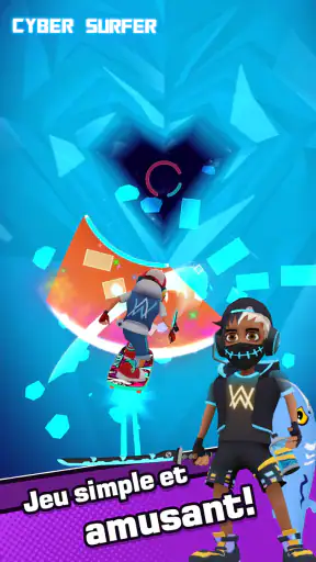 Cyber Surfer Aventure musicale screenshot 3
