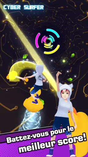 Cyber Surfer Aventure musicale screenshot 4