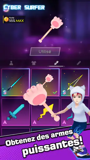 Cyber Surfer Aventure musicale screenshot 6