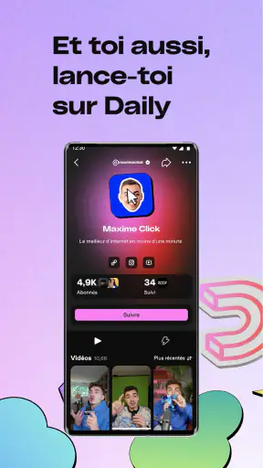 Dailymotion App Vidéo Sociale screenshot 8
