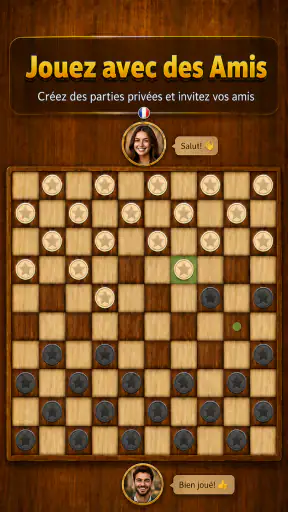 Dames - En Ligne & Hors Ligne screenshot 2