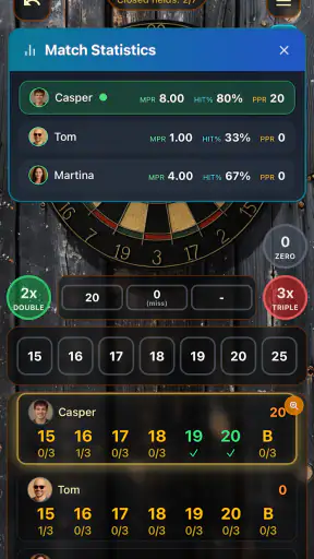 Darts Counter Fléchettes Score screenshot 4