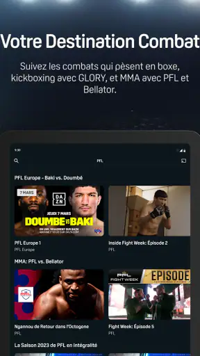 DAZN : Sports en Direct screenshot 12