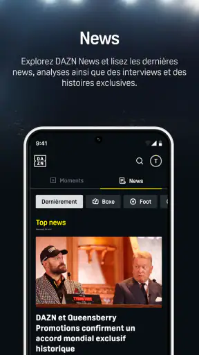 DAZN : Sports en Direct screenshot 7