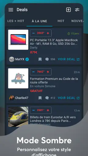 Dealabs – bons plans & promos screenshot 8