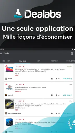 Dealabs – bons plans & promos screenshot 9