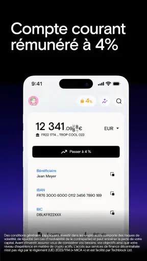 Deblock - Application bancaire screenshot 2