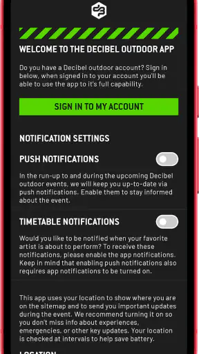 Decibel outdoor screenshot 2