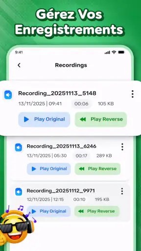 Défi Audio Inversé screenshot 5