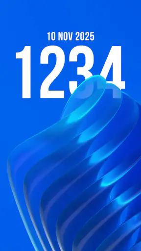 Depth Wallpapers & Live Clock screenshot 2