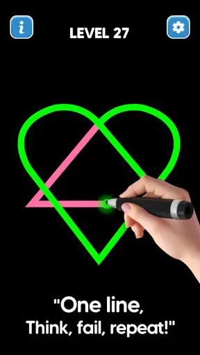 Dessin Line: pas levage Puzzle screenshot 3
