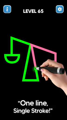 Dessin Line: pas levage Puzzle screenshot 4