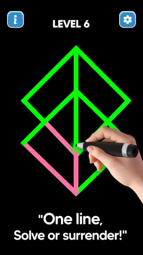 Dessin Line: pas levage Puzzle screenshot 5