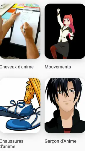dessiner anime dessins animés screenshot 12