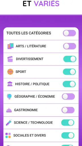 Devineuf: Jeu de Soirée Trivia screenshot 4