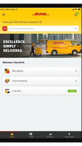 DHL Express Mobile screenshot 7