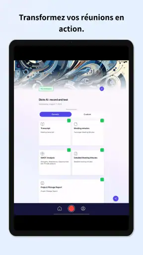 Dicte: Assistant IA réunions screenshot 11