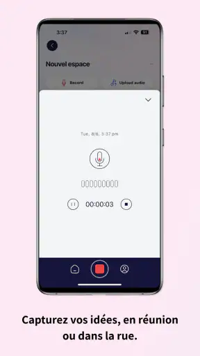 Dicte: Assistant IA réunions screenshot 2
