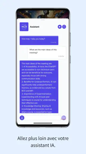 Dicte: Assistant IA réunions screenshot 6