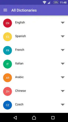 Dictionnaire Anglais-F WordRef screenshot 4