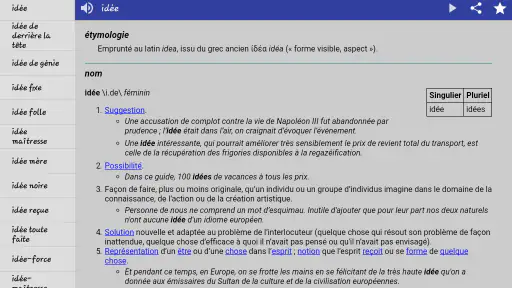 Dictionnaire Français screenshot 11