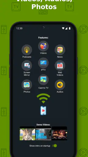 Diffusion TV + Chromecast Roku screenshot 2