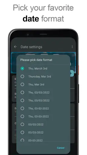 DIGI Clock Widget Plus screenshot 7