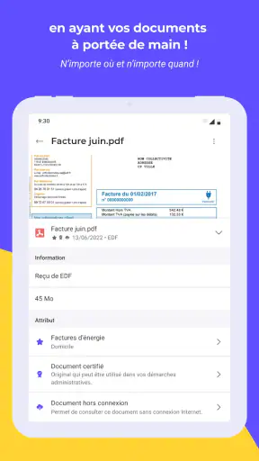 Digiposte coffre-fort sécurisé screenshot 10