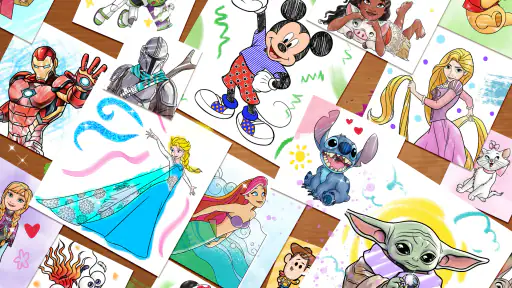 Disney Monde de Coloriage screenshot 9