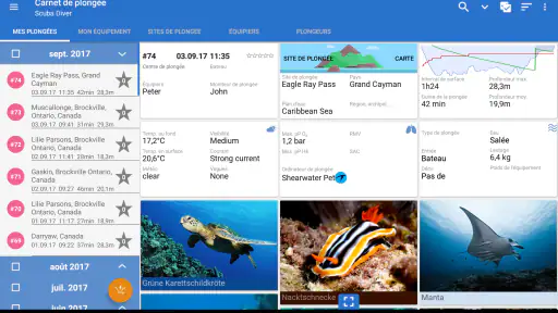 DiveMate (Carnet de Plongée) screenshot 10