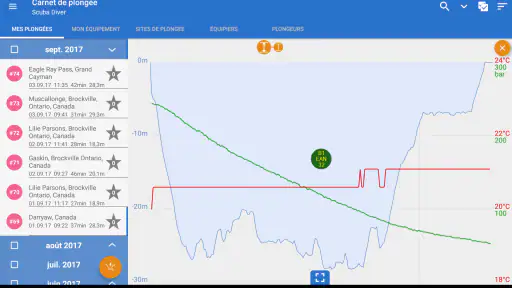 DiveMate (Carnet de Plongée) screenshot 11