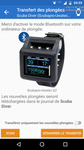 DiveMate (Carnet de Plongée) screenshot 2