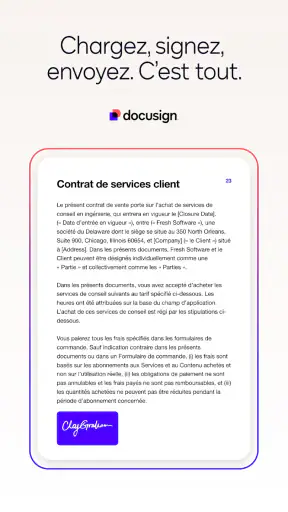 Docusign – Signez docs et PDF screenshot 7