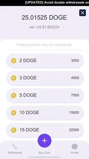 DOGE Miner by NVS screenshot 10