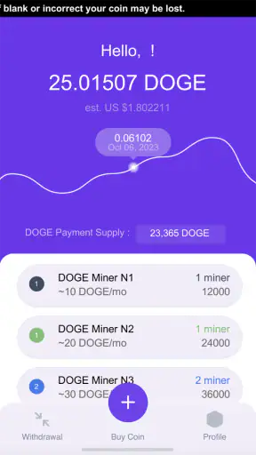 DOGE Miner by NVS screenshot 9