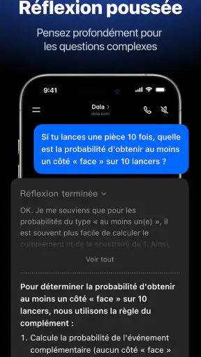 Dola : assist. IA intelligent screenshot 2