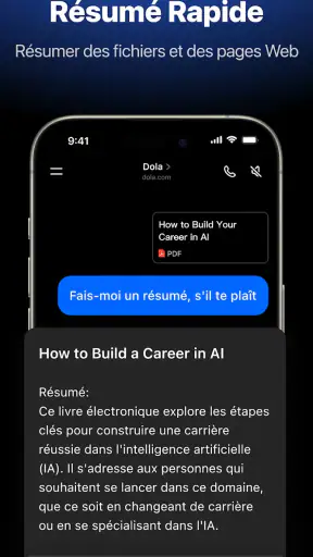 Dola : assist. IA intelligent screenshot 5