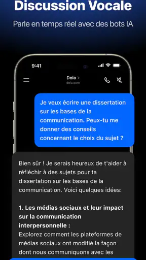 Dola : assist. IA intelligent screenshot 6