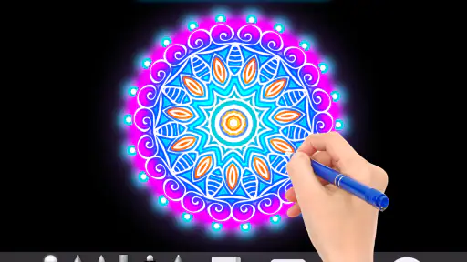 Doodle Master - Glow Art screenshot 10