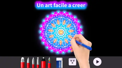 Doodle Master - Glow Art screenshot 2