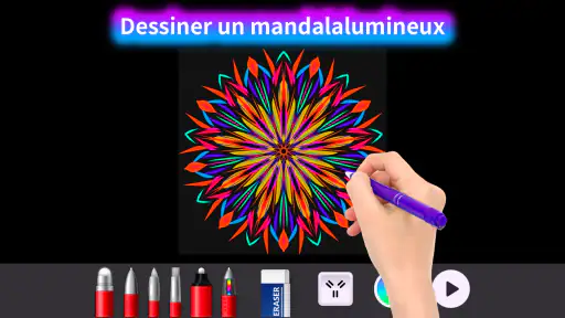 Doodle Master - Glow Art screenshot 5
