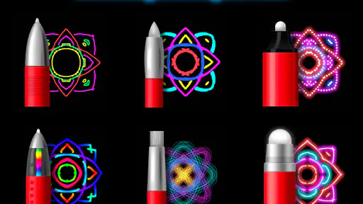 Doodle Master - Glow Art screenshot 9