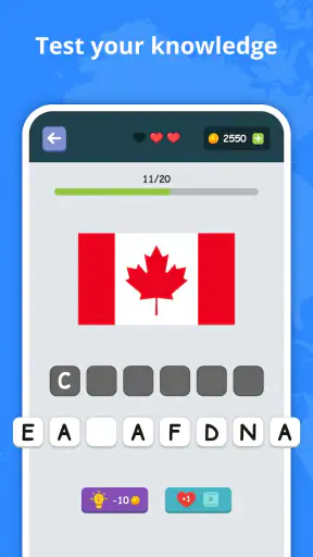 Drapeaux des Pays : Jeu Quiz screenshot 4