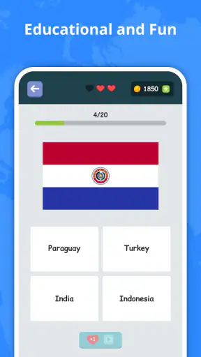 Drapeaux des Pays : Jeu Quiz screenshot 6