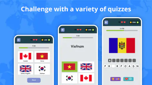 Drapeaux des Pays : Jeu Quiz screenshot 8