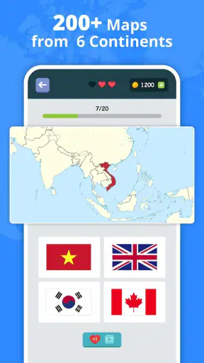 Drapeaux des Pays : Jeu Quiz screenshot 9